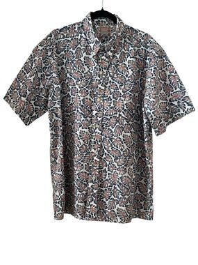 Reyn Spooner Hawaiian Traditional Commemorative Classic Shirt Size XL